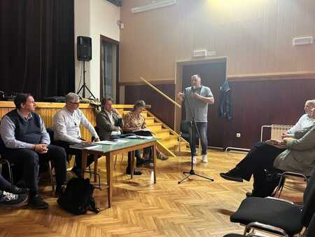 Sestanek glede vplivov gradnje II. tira; Vir: Občina Sežana